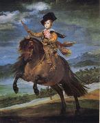 Diego Velazquez Prince Baltassar Carlos,Equestrian oil painting on canvas